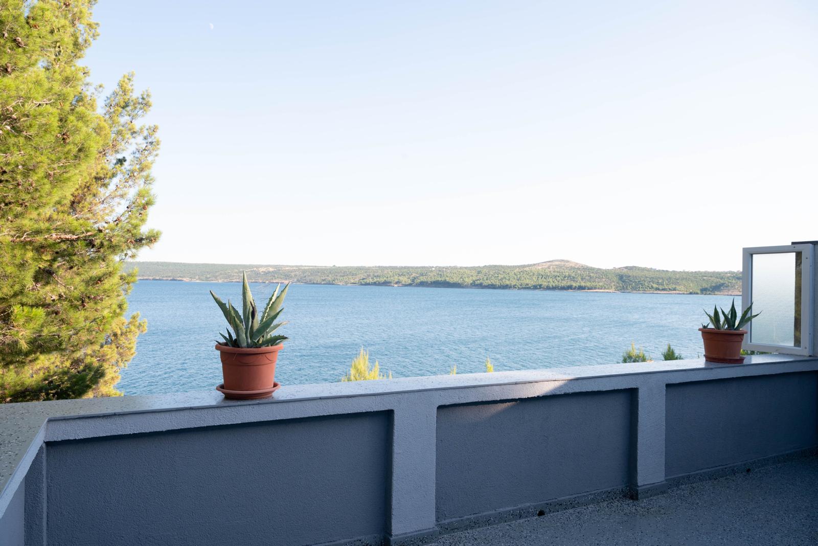 Villa Aki sea view from terrace